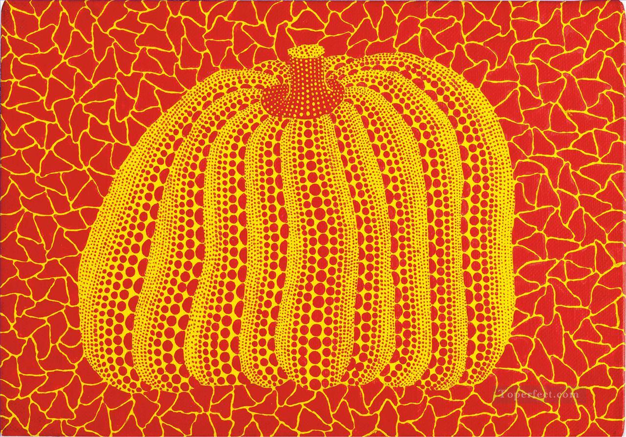 Pumpkin 4 Yayoi Kusama Pop art minimalism feminist Oil Paintings